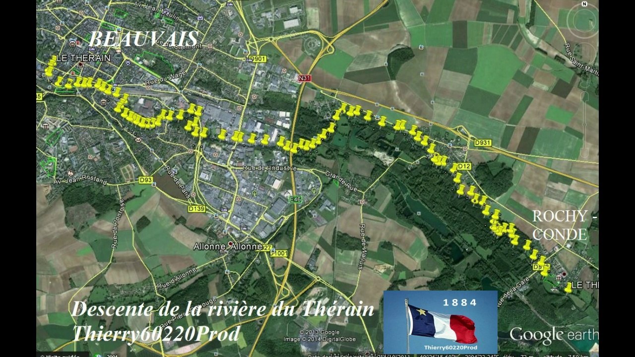 A LA DECOUVERTE DE NOTRE OISE -LA RIVIERE LE THERAIN - 1 LA PREPARATION D UNE DESCENTE EN CANOE ET EN KAYAK