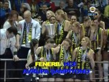 Sarı Melekler CEV Kupası Şampiyonu - Kupa Töreni @Sari_Melekler