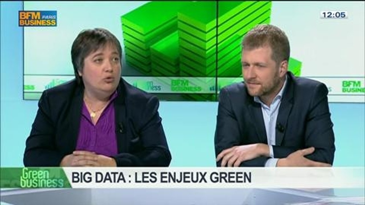Big Data: les enjeux green: Christophe Guyard, Patrice Poireau, Laurence Hubert et Arnaud Gossement dans Green Business – 30/03 1/5