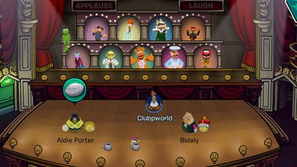 Club Penguin: Muppet Theatre Show + Background!