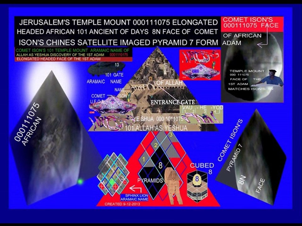 ISRAEL NUKES SYRIAN U.F.O.'S -OF AN -ELONGATED HEADED ALLAH AS YESHUA  RETURNS TO JERUSALEM 1