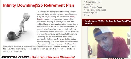 Infinity Downline|Can You Really Retire w/ This $25 Program