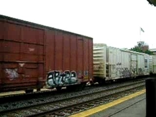 CSX Freight passes by