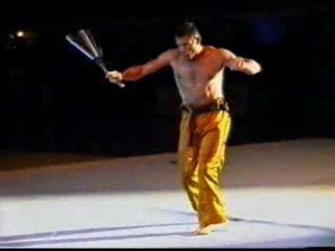 Dominique Siegler Demo nunchaku a l'ile de la Reunion