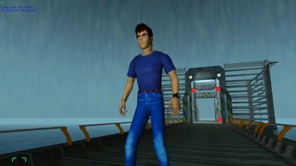 Blue Stinger HD on NullDC Emulator (Widescreen Hack)