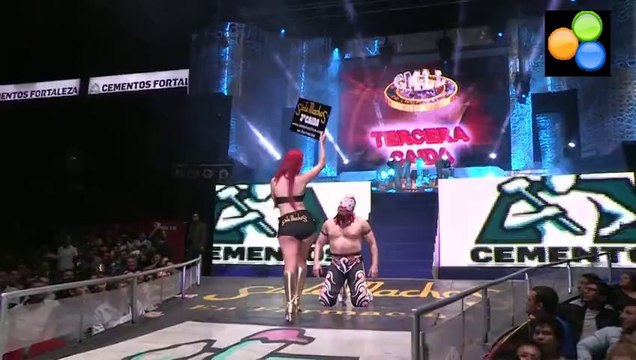 Delta, Fuego, Guerrero Maya Jr. vs Boby Zavala, Misterioso Jr., Puma