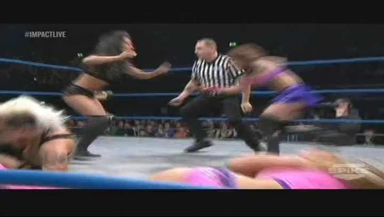 Velvet Sky, ODB and Madison Rayne vs Gail Kim and 2 Men