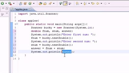 Java Level 1 Tutorial - 7 - Building a Basic Calculator