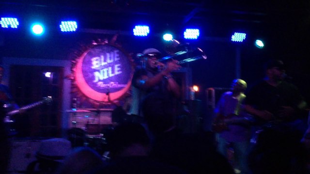 Frenchmen St with Big Sam's funky nation