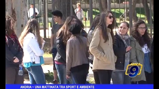 Andria | Una mattinata tra sport e ambiente