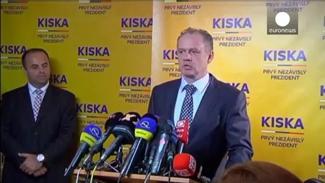 El multimillonario Andrej Kiska se convierte en el presidente de Eslovaquia