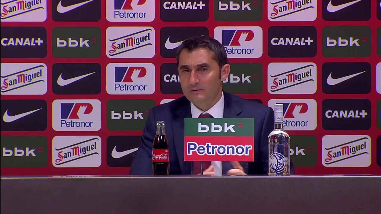 Rueda de Prensa de Valverde tras el Athletic Club (1-2) Atlético de Madrid woodyathletic.net