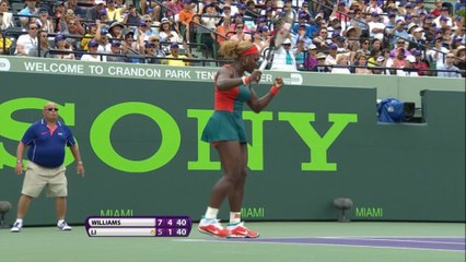 Dominacja Sereny nie ma końca. Williams najlepsza w Miami