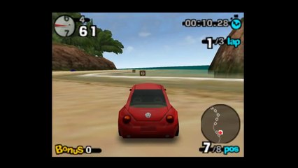 Beetle Adventure Racing HD on Project64 Emulator