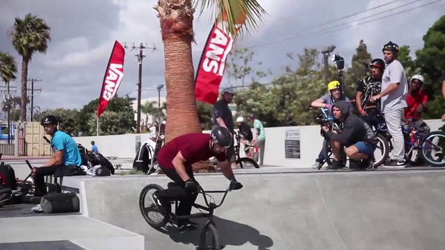 The First BMX Session @ The Vans Park, Huntington Beach