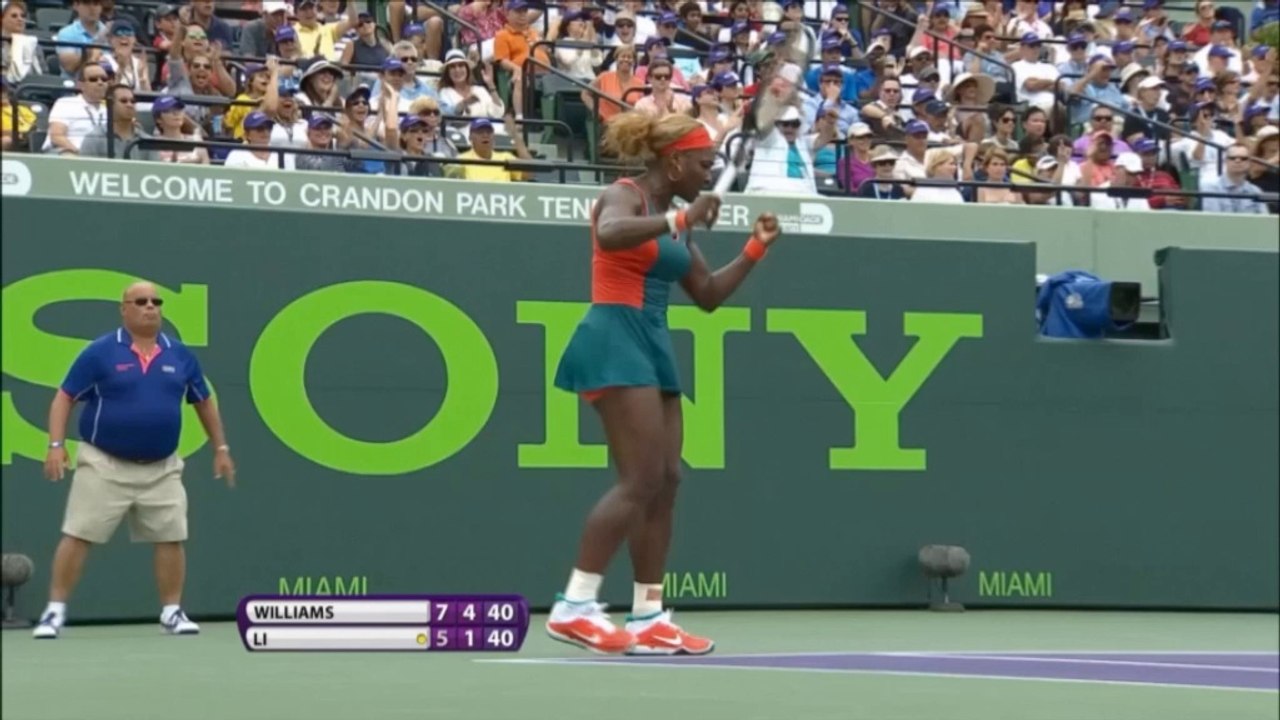 Miami: Serenas siebter Streich!