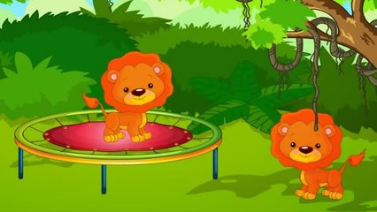 10 Küçük Aslancık - Saymayı Öğreniyoruz - Çocuk Şarkısı