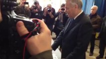 Jean-Marc Ayrault a voté à Nantes dimanche 30 mars