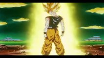 Goku goes super saiyan for the first time DBZ