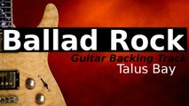 Melodic Rock Ballad Backing Track for Guitar in C Major - Talus Bay