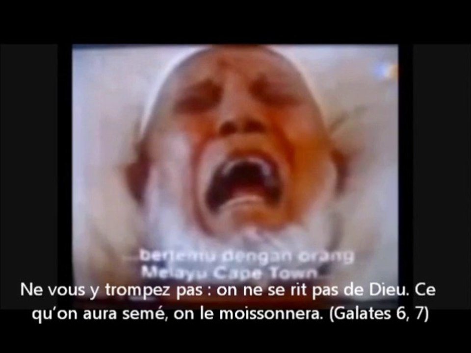 Ahmed Deedat et les Chérubins (humour)