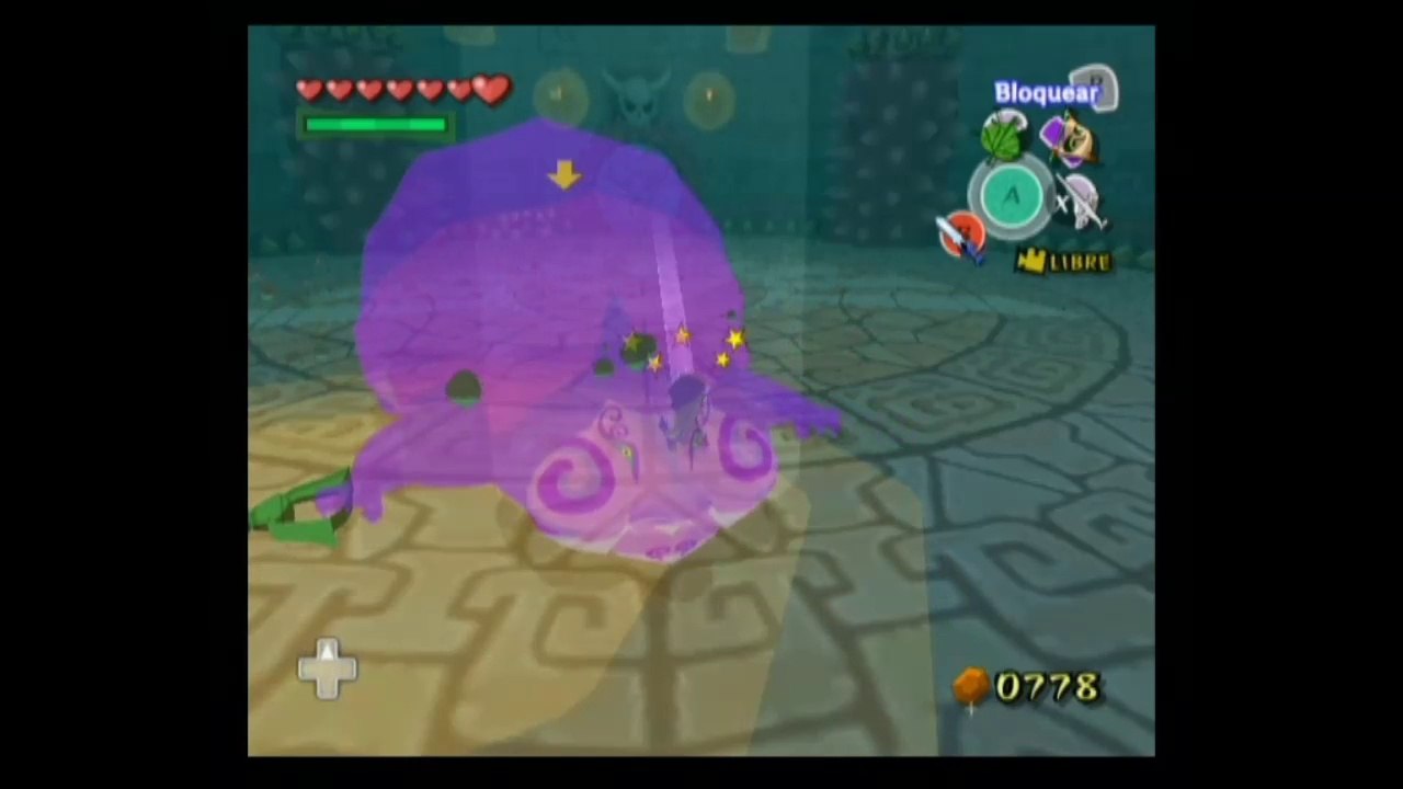 Zelda Wind Waker  , Español parte 21 Final templo de tierra y sacerdote del violin