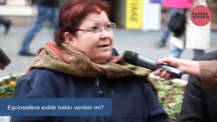 Eşcinsellere evlilik hakkı verilsin mi? - Sokak Röportajı