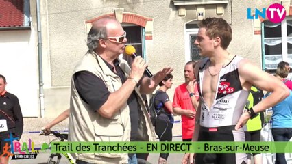Interview de Flavien, premier du 24 km - Trail des Tranchées