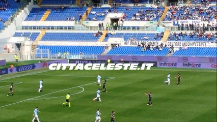 LAZIO- PARMA, RIMOSSI STRISCIONI CONTRO LOTITO