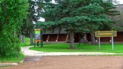 Entering Elk Island National Park.
