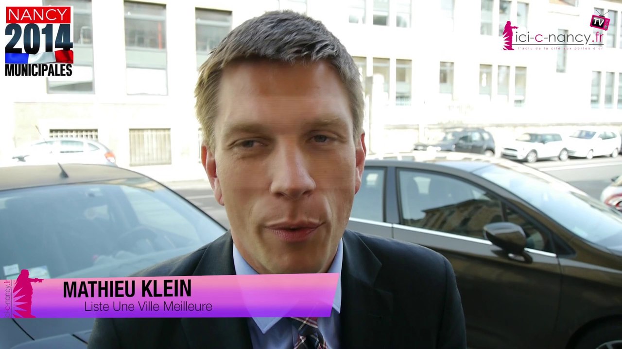 Municipales 2014 Nancy: Mathieu Klein, un second tour comme l'aurait voulu Michel Dinet