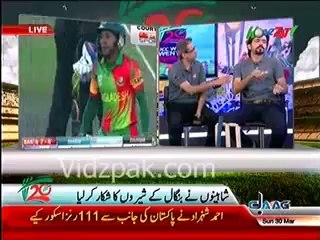 Bangladesh Fall of Wickets against Pakistan
