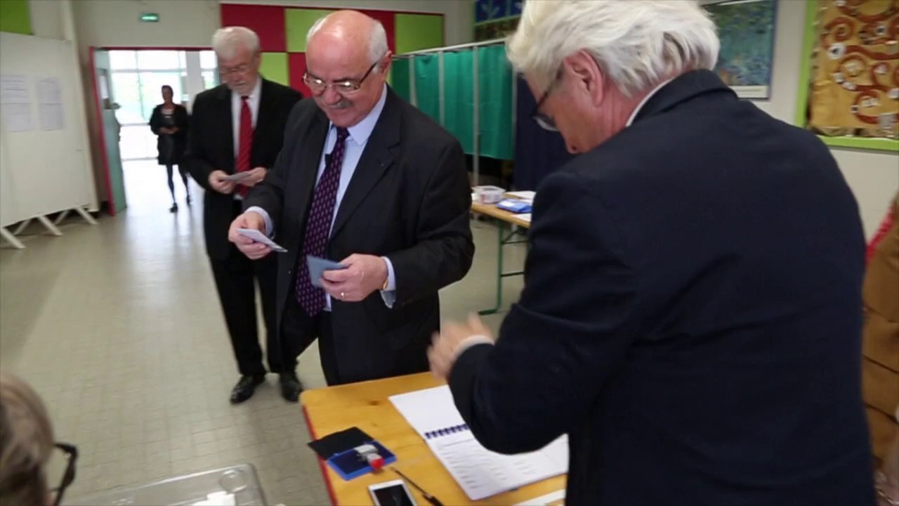 Municipales à Tarascon - 2e tour  : Lucien Limousin (union de droite) a voté