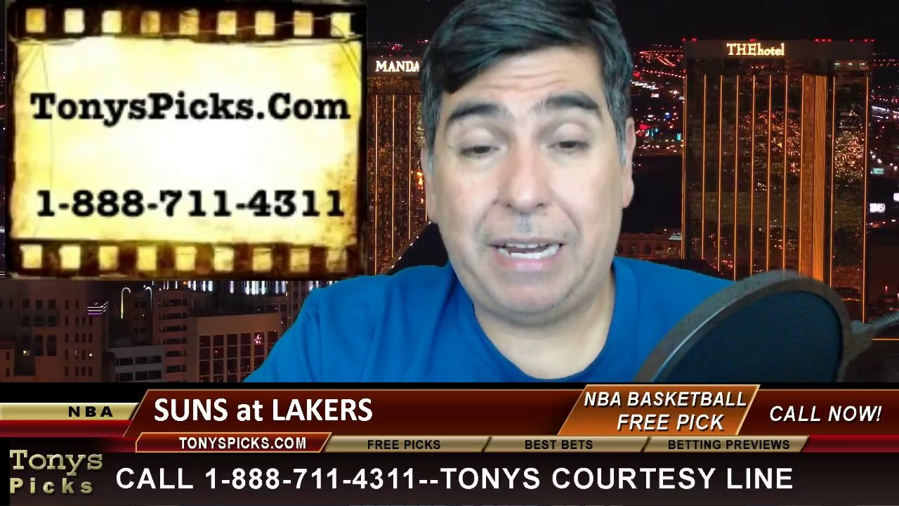 LA Lakers vs. Phoenix Suns Pick Prediction NBA Pro Basketball Odds Preview 3-30-2014