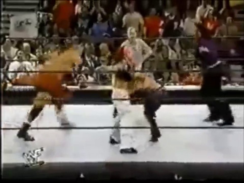 Lita owns Terri and Raven; Helps the Hardys Retain their Titles