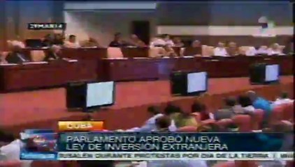 Nueva Ley de inversión extranjera cubana entrará en vigor en 90 días
