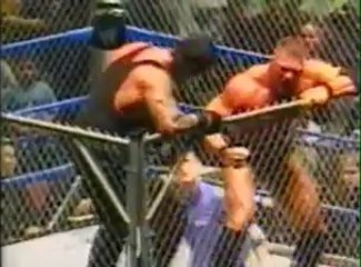 Brock Lesnar (c) vs The Undertaker - MSG House Show - (20.09.2003) - Steel Cage Match