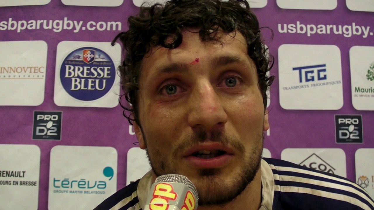 Rugby Pro D2 - Anthony Frenet réagit après USB - Auch