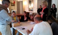 Carpentras - Dépouillement du 2e tour des élections municipales (30 mars 2014).