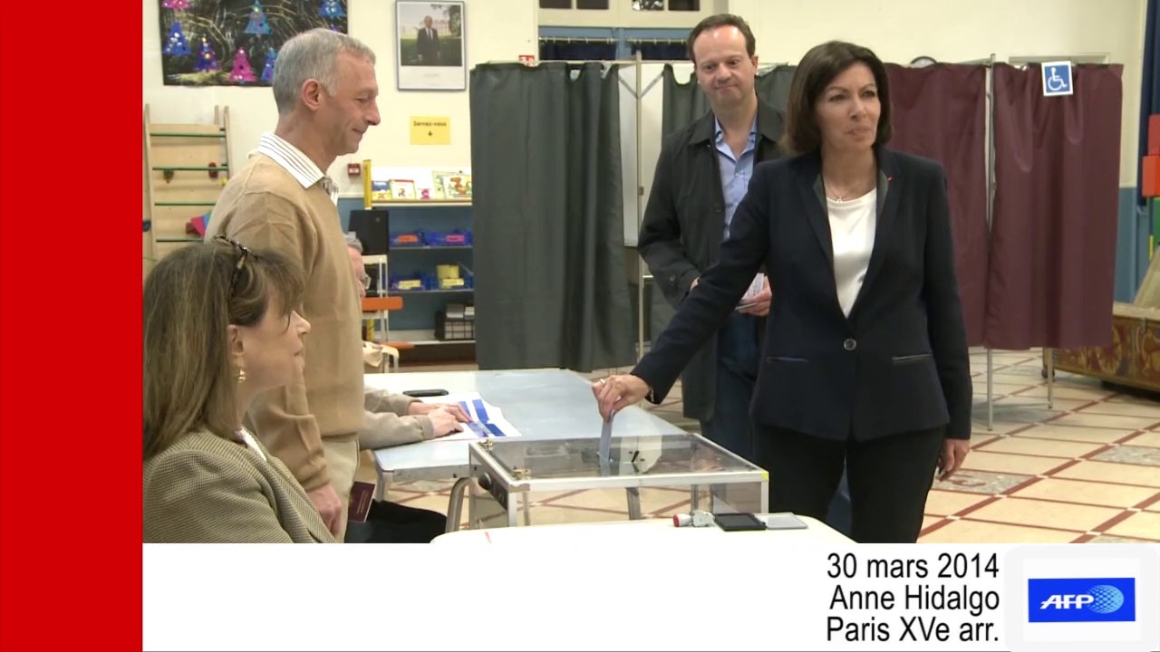 VIDÉO - Deuxième tour des élections municipales 2014 : les ténors politiques ont voté