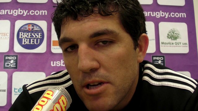 Rugby Pro D2 - Yoann Boulanger réagit après USB - Auch