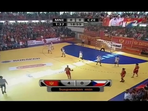 Crna Gora vs Češka [1 poluvrijeme - kvalifikacije za EP u rukometu za žene] 30/3/2014 rtcg.me