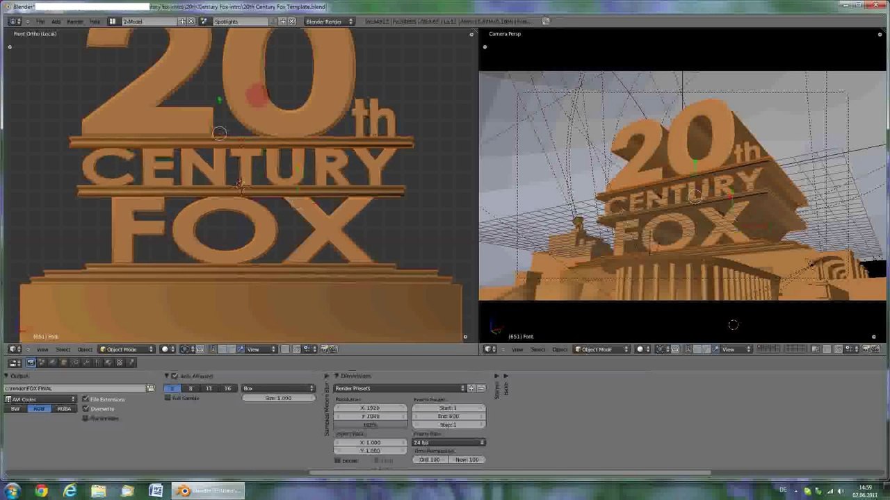 TUTORIAL- 20th Century Fox Intro HD