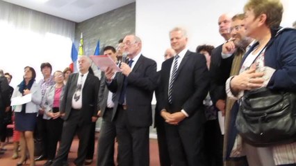 Municipales à Ronchin : Alain Rabary proclame les résultats et transmet officiellement le témoin à Patrick Geenens (PS)