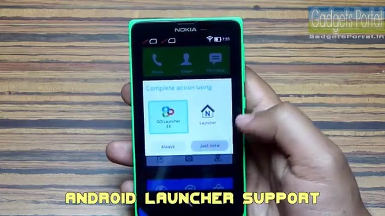 Nokia X Go launcher Theme