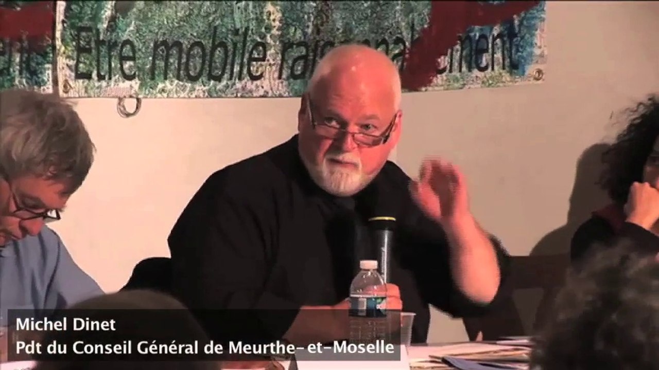 Table ronde associations et collectivités locales - Michel Dinet 2010