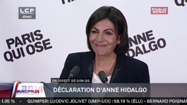 Hidalgo : Je suis la première maire de Paris !