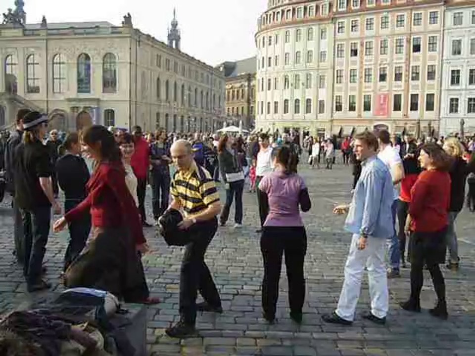 Rueda Flashmob Dresden 29 03 2014