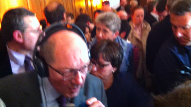 Municipales à Caen. L'émotion de Philippe Duron