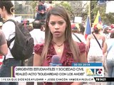 Oposición realizó concentración en apoyo al pueblo de Táchira